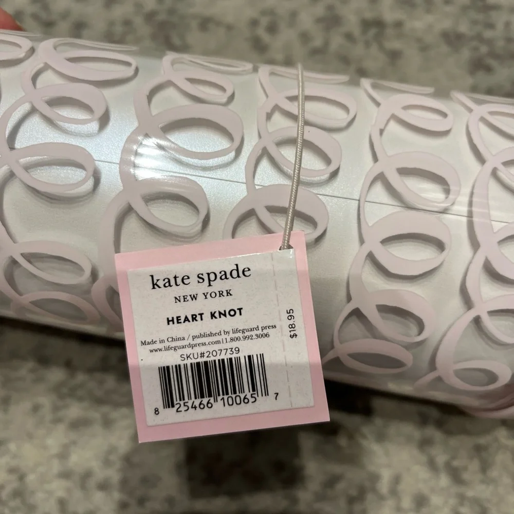 NWT kate spade new york Heart Knot Thermal Travel Mug - Picture 7 of 9